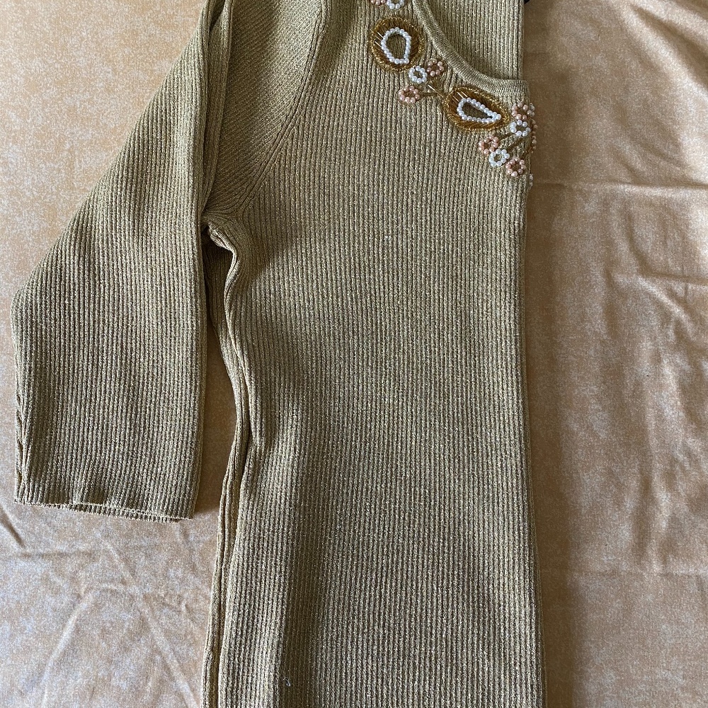 Golden Sweater by Cable & Gauge
